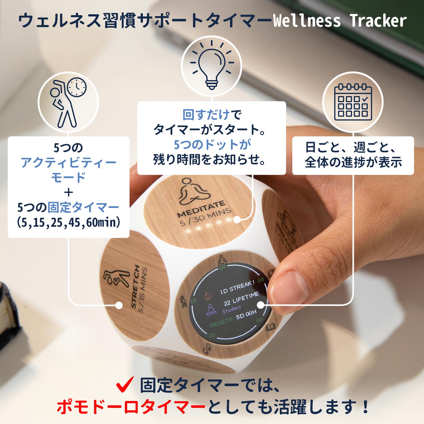 【マインドフルネス・瞑想タイマー】Wellness Tracker